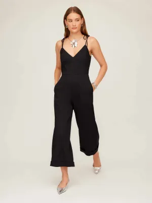 Dana Cropped Jumpsuit Simple Shape