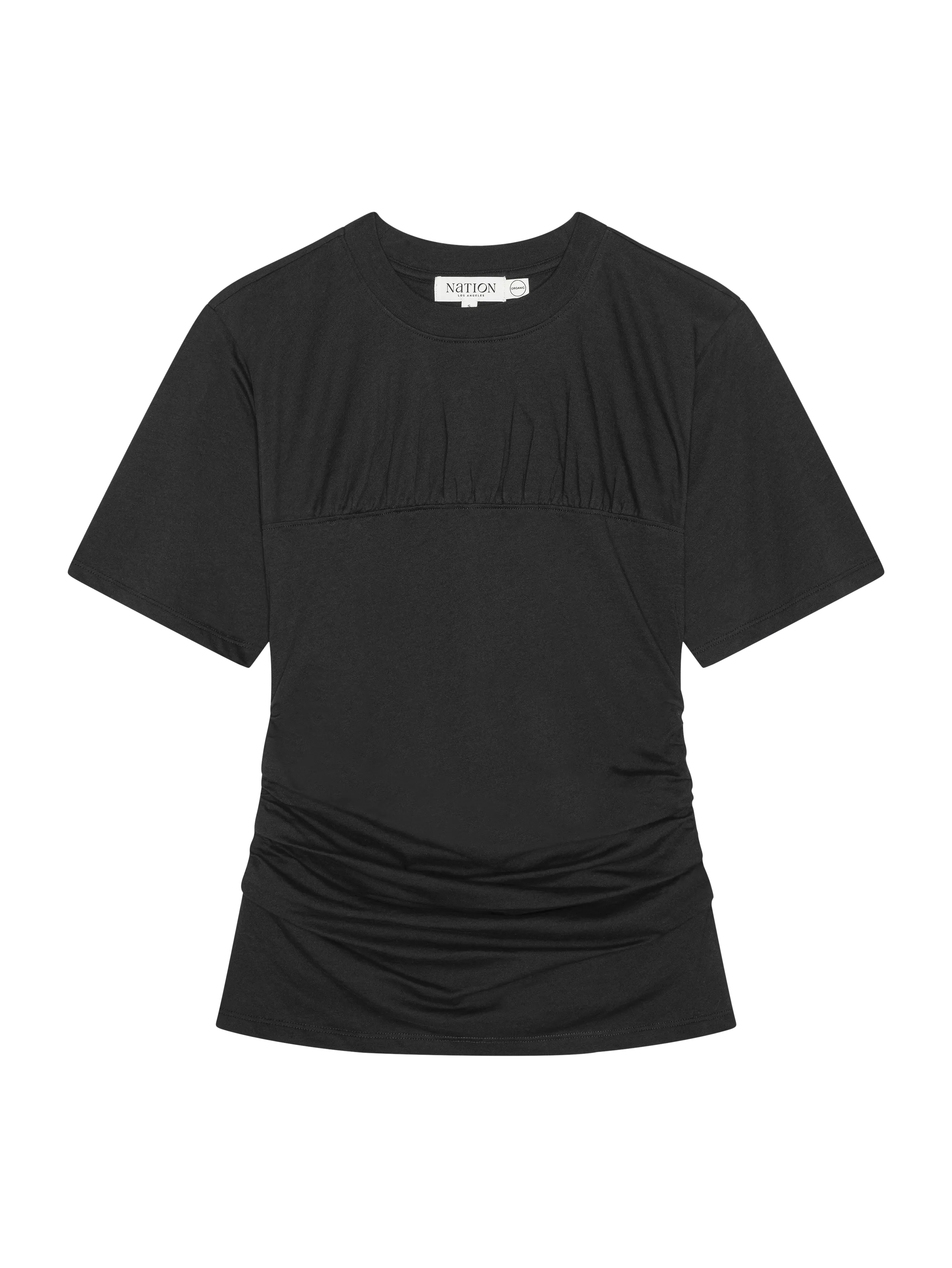 Danica Tee Casual Essentials Low Profile Collar