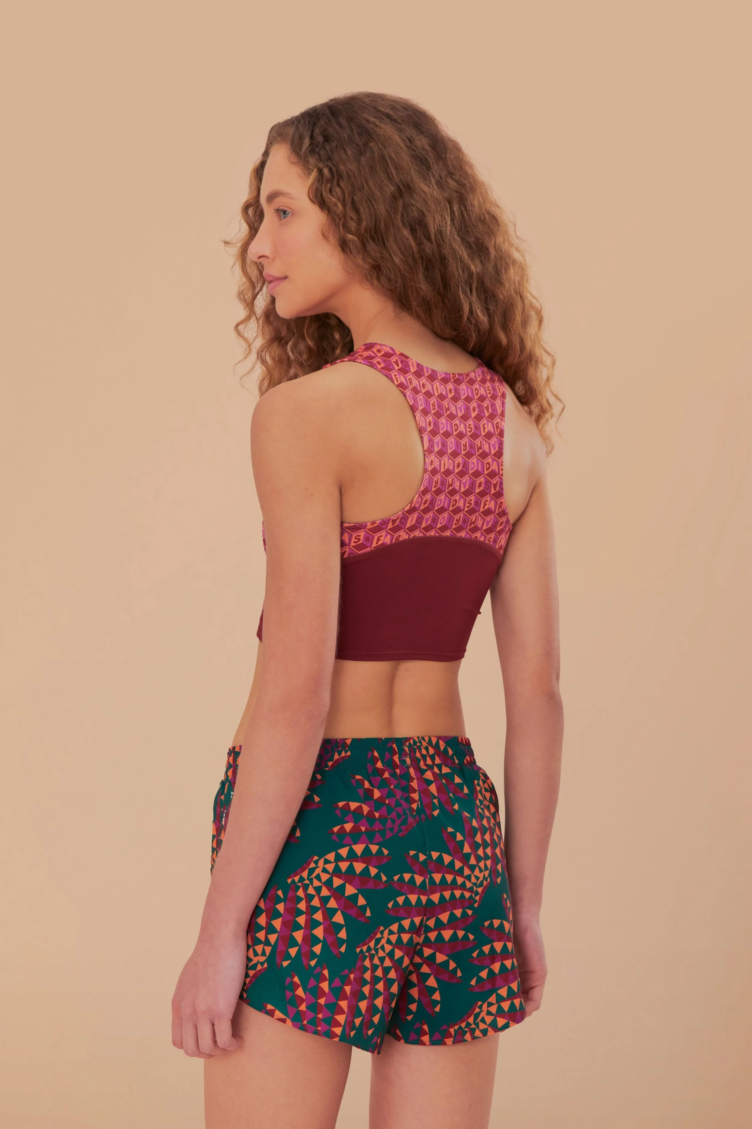 Dark Green Adidas Farm Rio Shorts Blazer