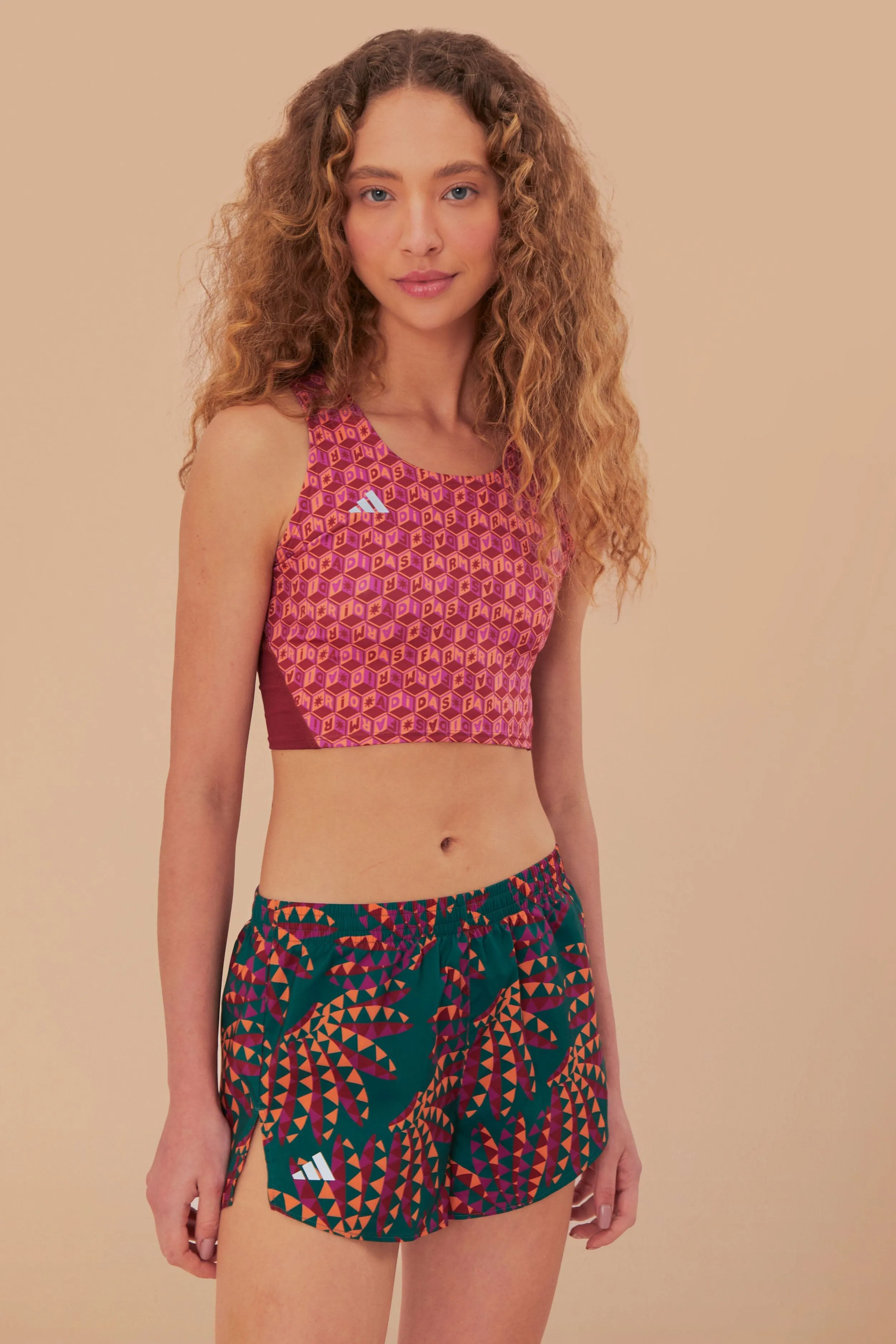 Easy Adjust Drawcord Father's Day gift Dark Green Adidas Farm Rio Shorts