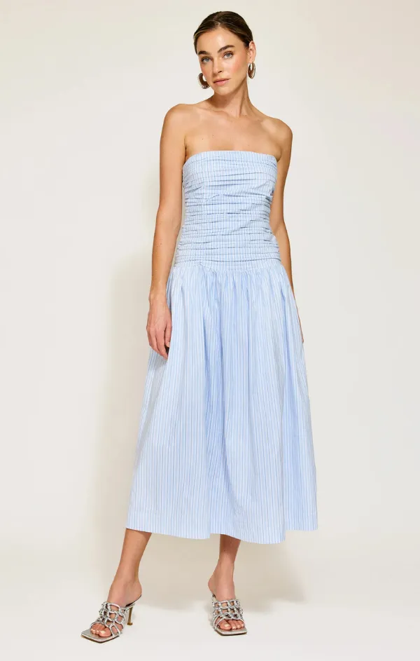 High low hem Darra Midi Dress