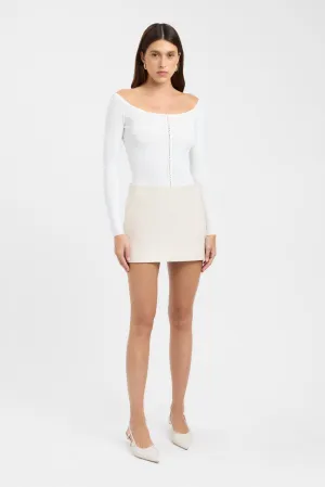 Andes Low Rise Mini Skirt All Day Look Soft Motion