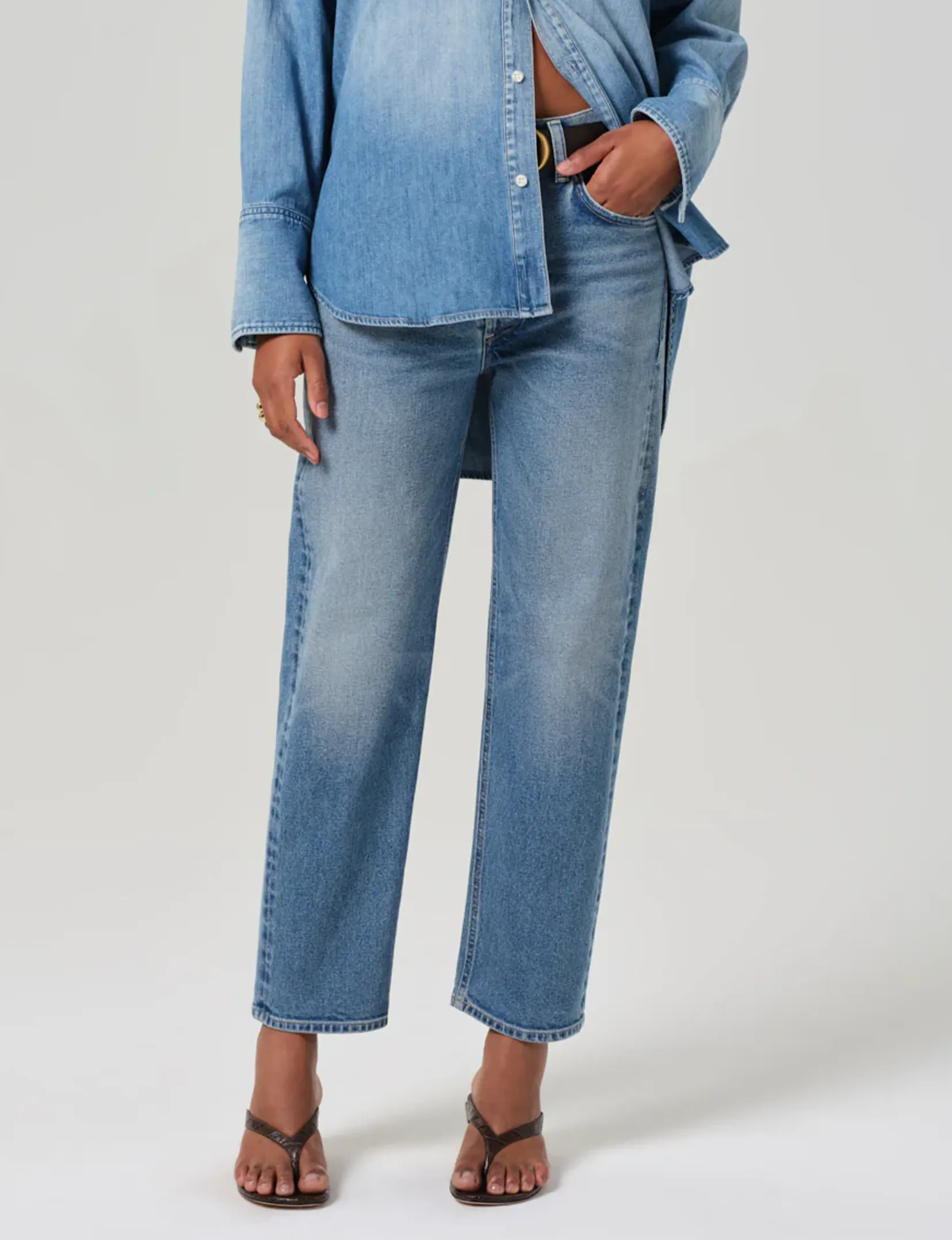 Easy Comfort Delfina High Rise Straight, Elsinore