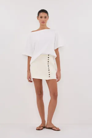 Creative Look DEMI CREAM TAILORED SKORT