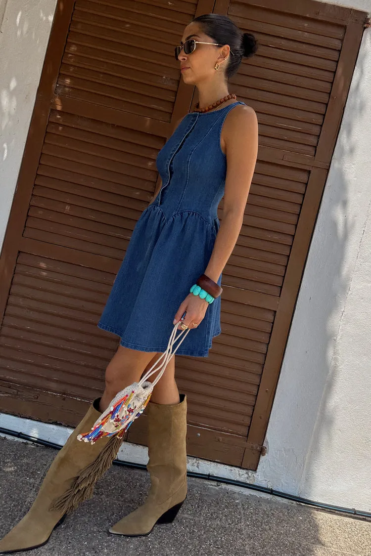 Denim Mini Monika Dress Trendy pick