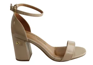 Pink High Heels Donna Velenta By Vizzano Nadia Womens Mid Heel Sandals Made In Brazil