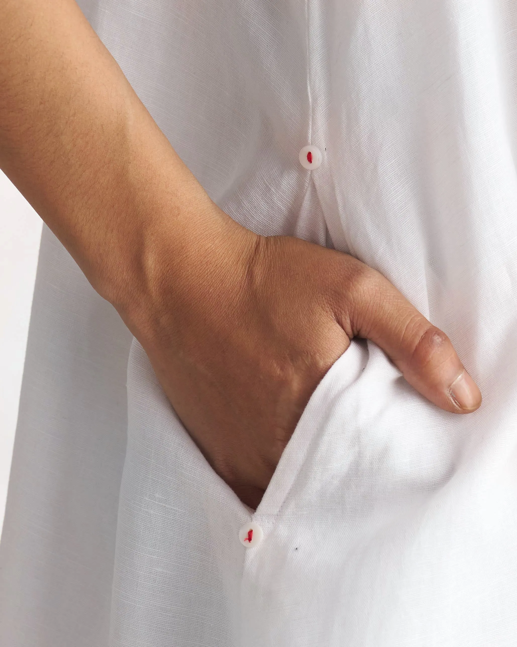 Double Layer Dress - White Grace Vibe Perfect for Travel