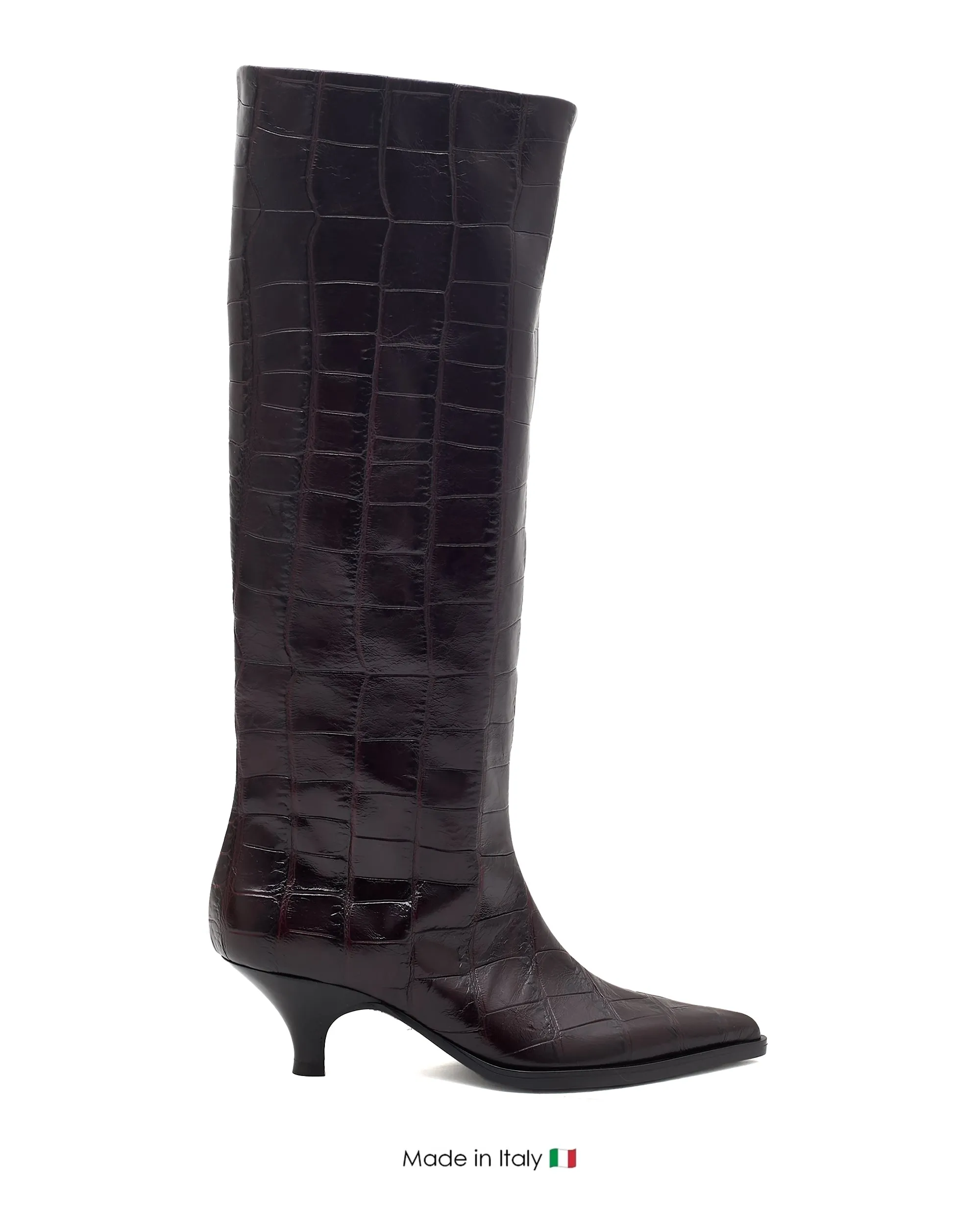 Construction Worker Anti Abrasion E4301-C Burgundy Boot Leather