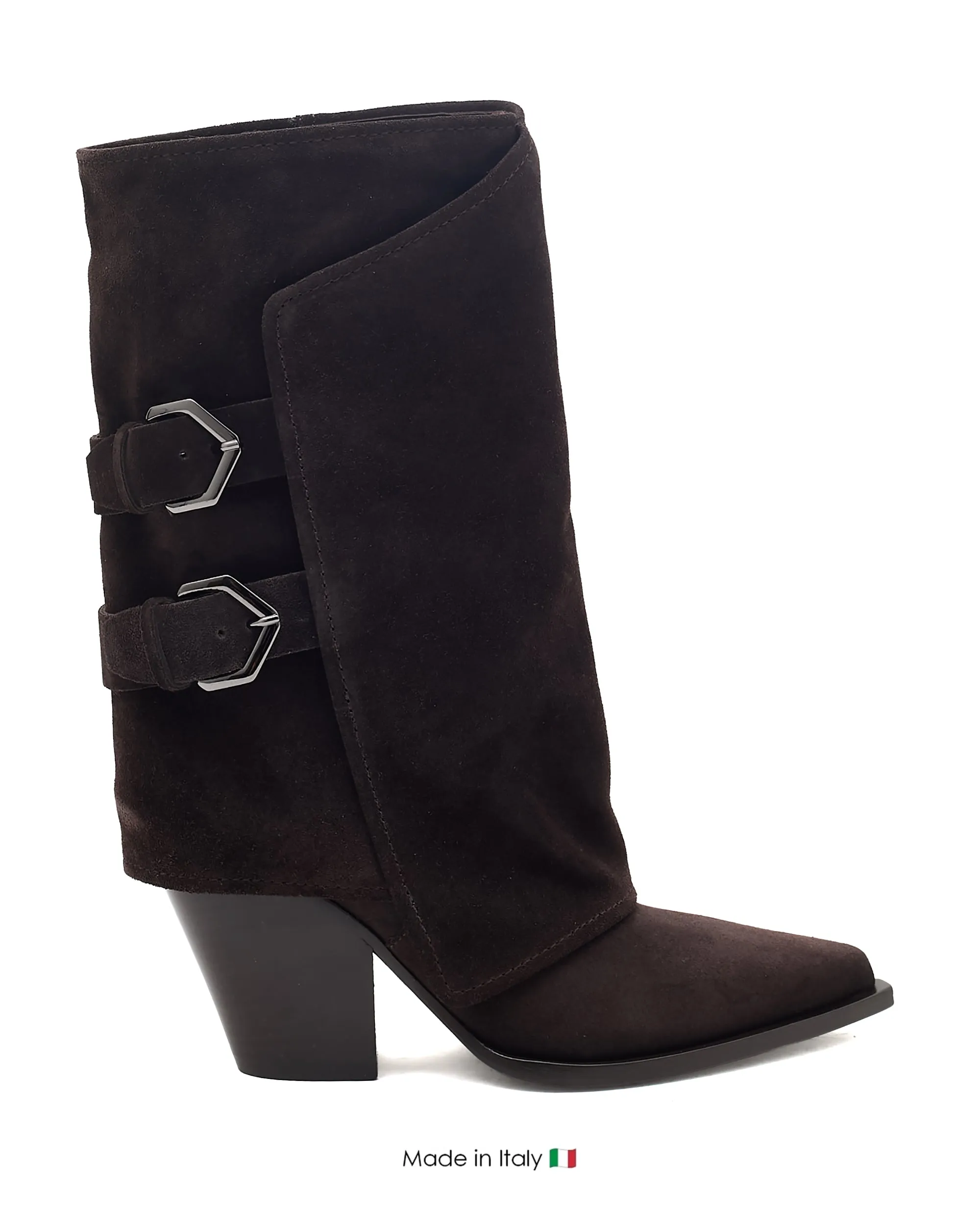 E4491 Dark Brown Boot  Suede All-Purpose Style Ultra Comfort