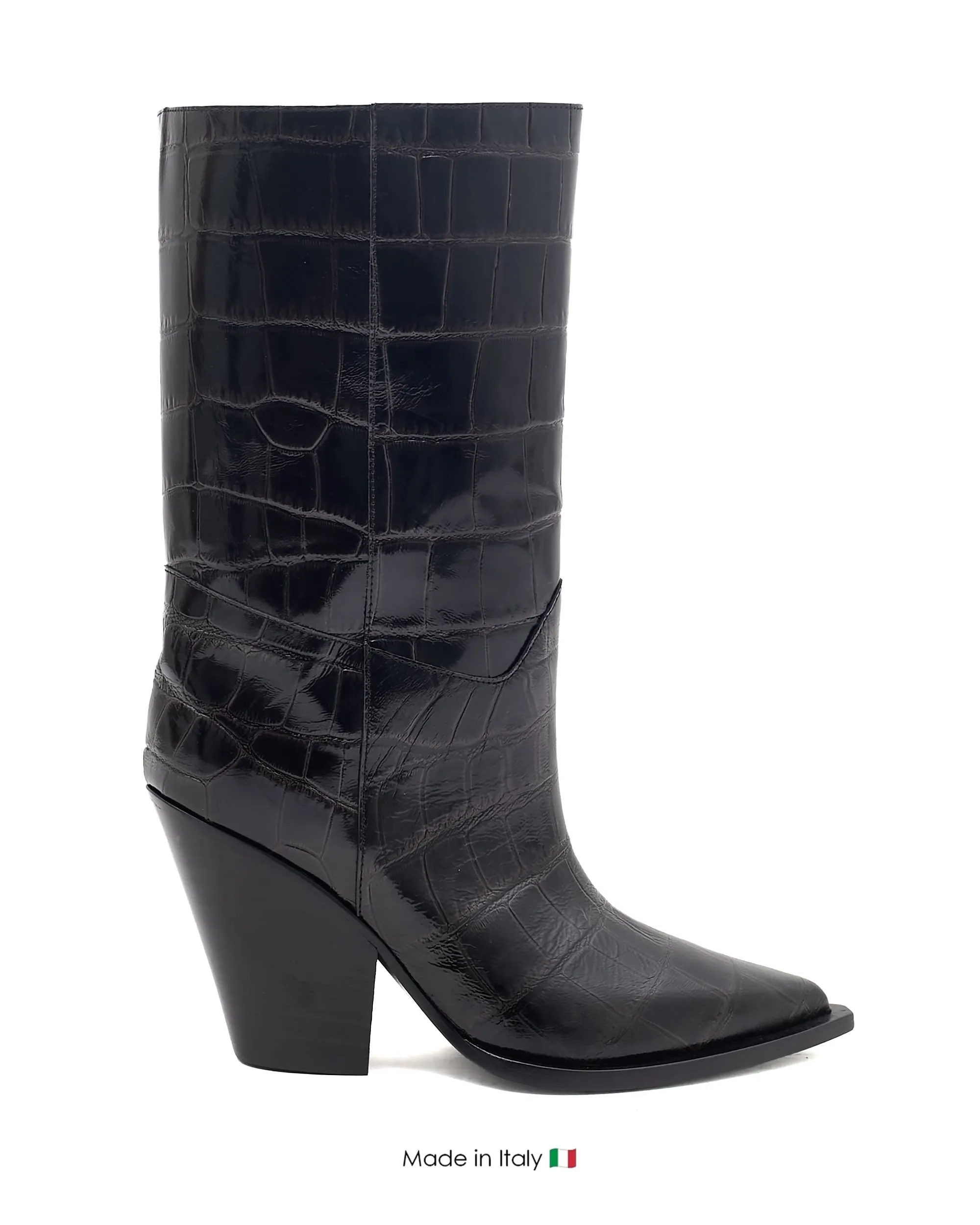 Clean Lines E4492 Taupe Boot Leather