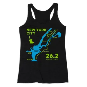 Wide Armholes Women's Everyday Tank Top - New York City Route