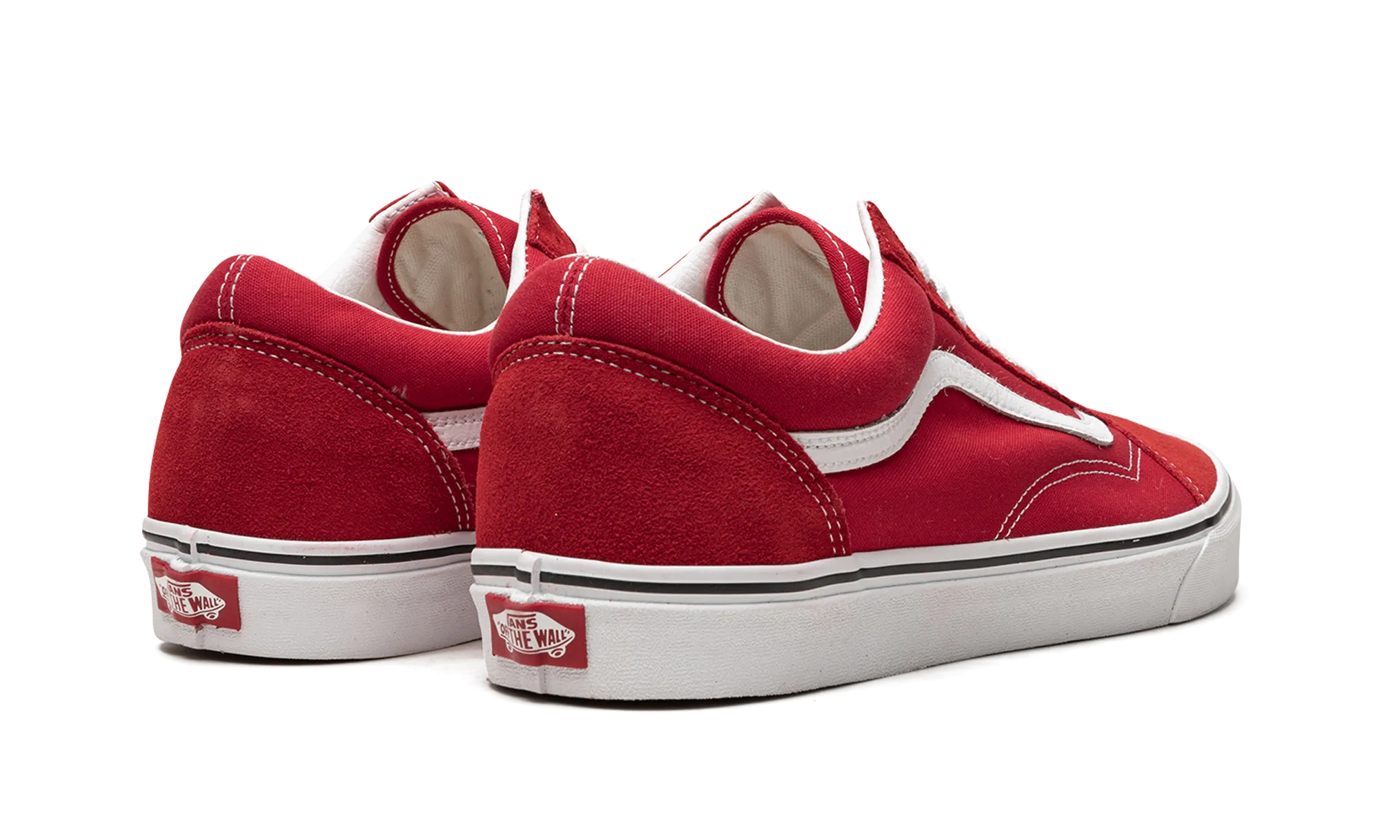 Tidy look Old Skool "Racing Red"