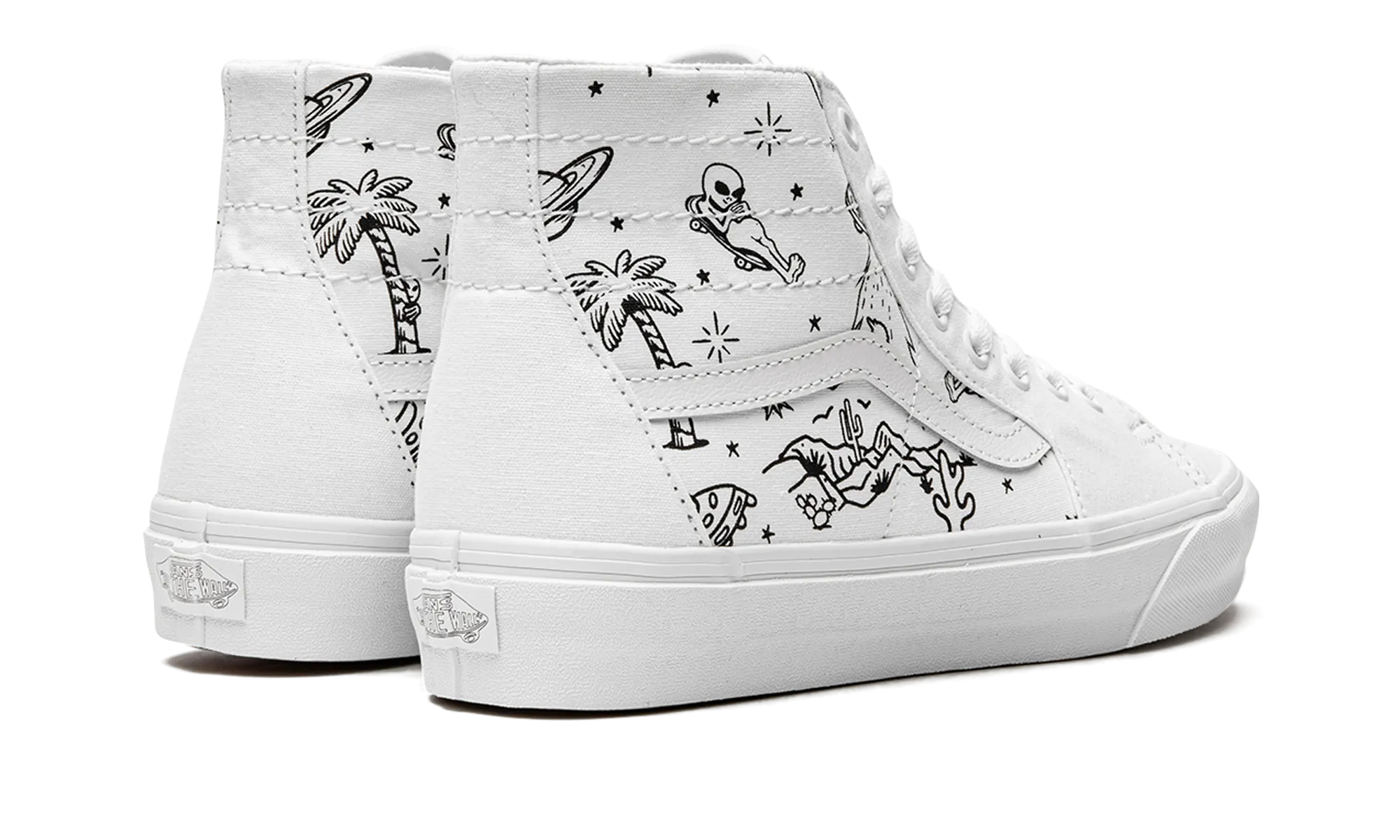 Comfortable Support College Trend Sk8-Hi Tapered