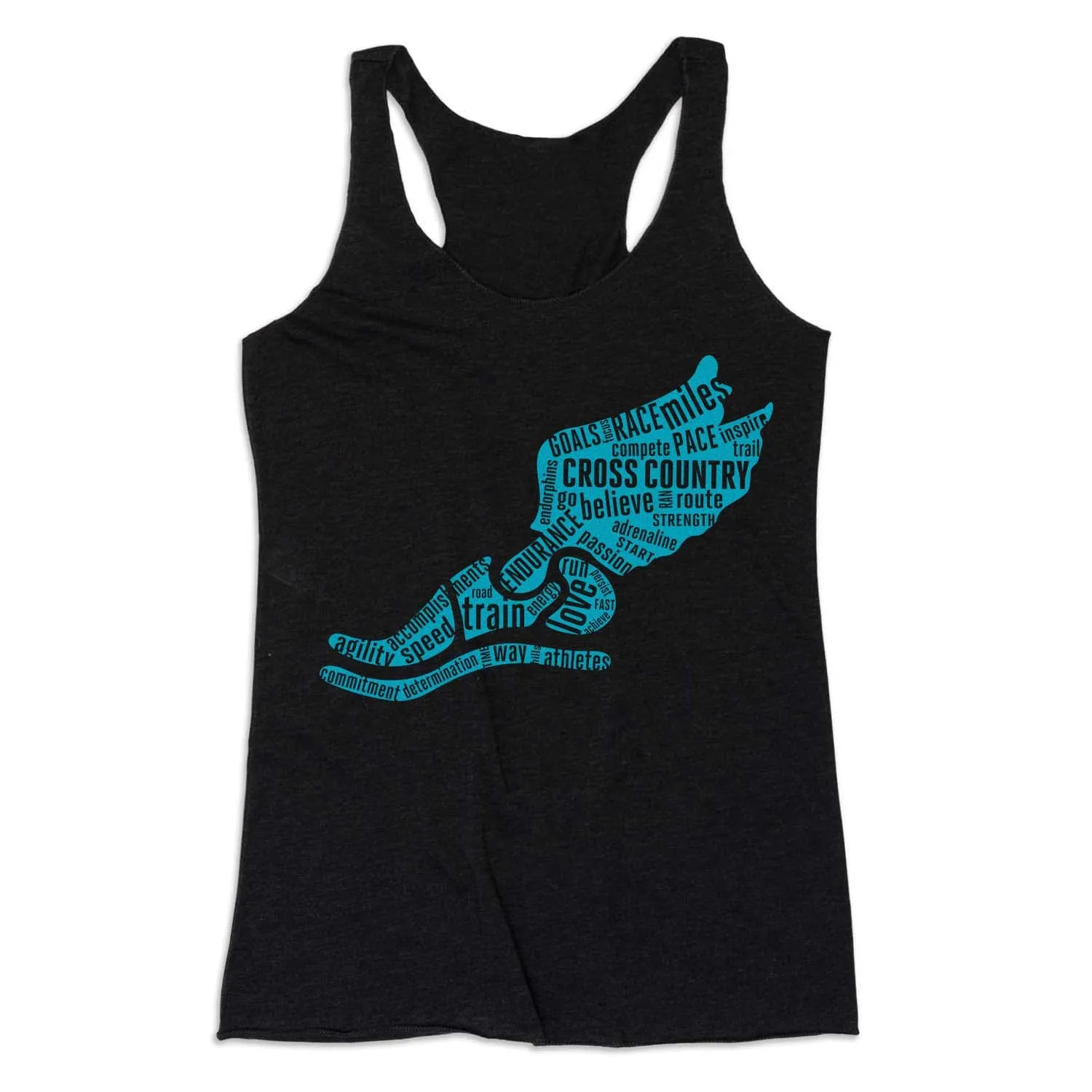Women's Everyday Tank Top - Winged Foot Inspirational Words rescue teams