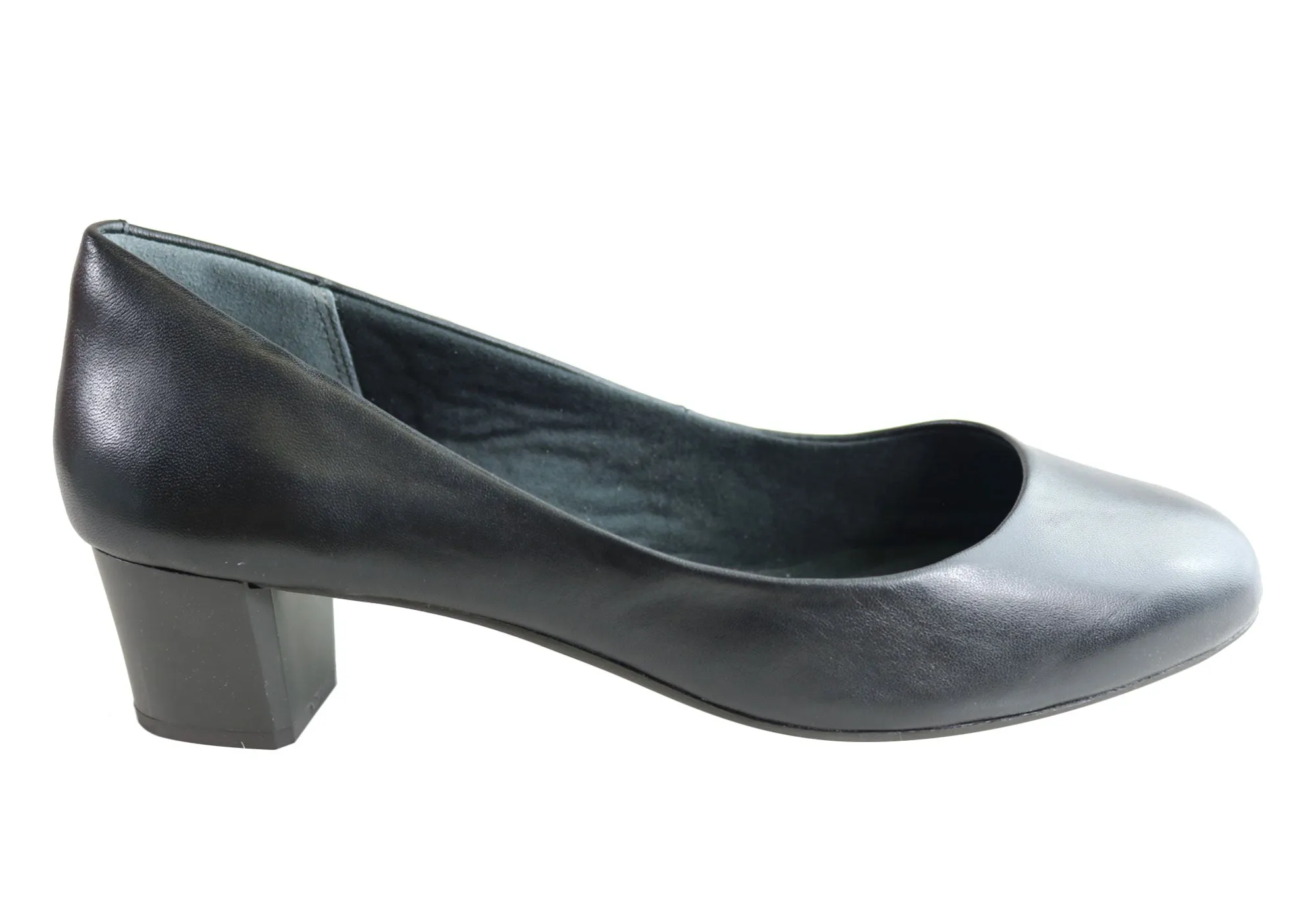 Soft Interior Rockport Womens Comfortable Leather Total Motion Low Plain Pump