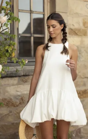 Runway-Ready The Cloud Mini Bubble Dress