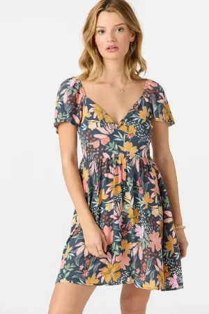 Effortless Elegance Floral Pattern Oneill Womens Dress Carina Floral