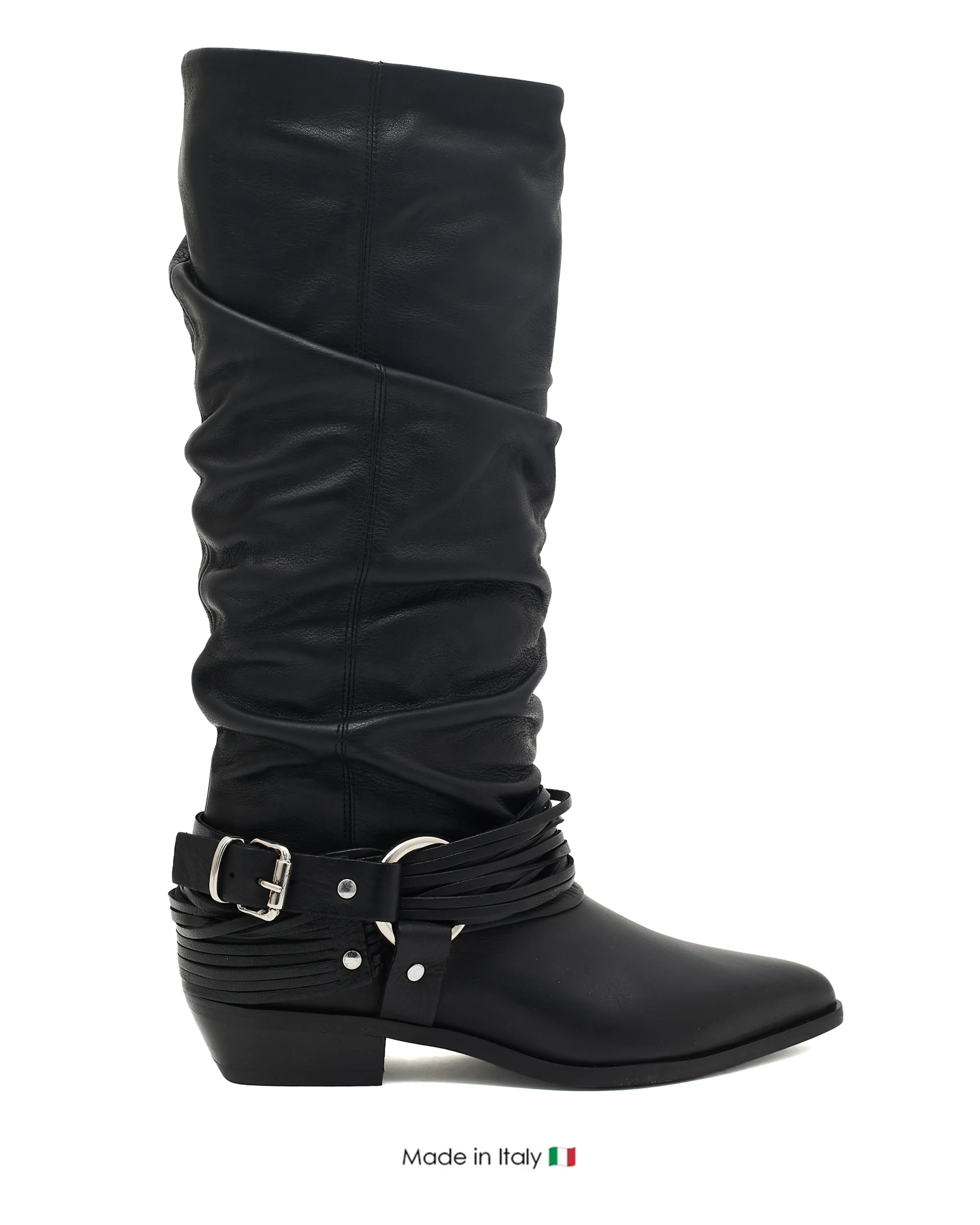 Eliza Nero Vitello Comfort Lining Daily Walks Cushioned heel