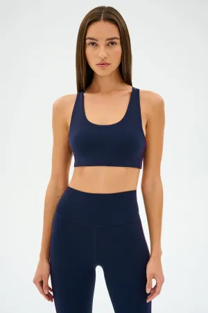 Cost-effective Ella Airweight Bra - Indigo/Black Currant