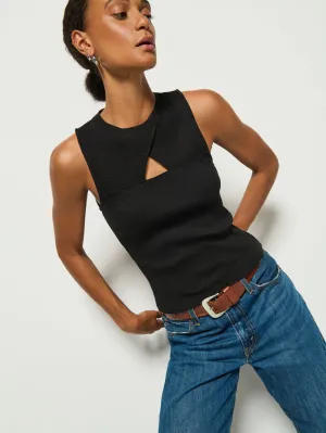 Ellie Keyhole Tank VintageWashEffect