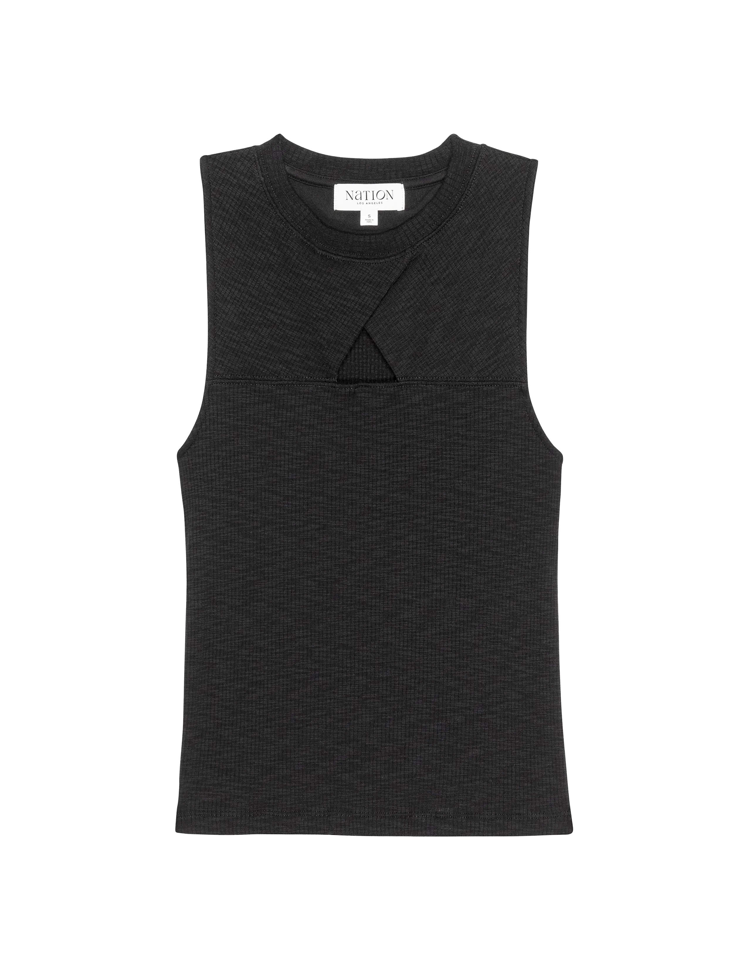 harmonious Cozy and Fashionable Ellie Keyhole Tank