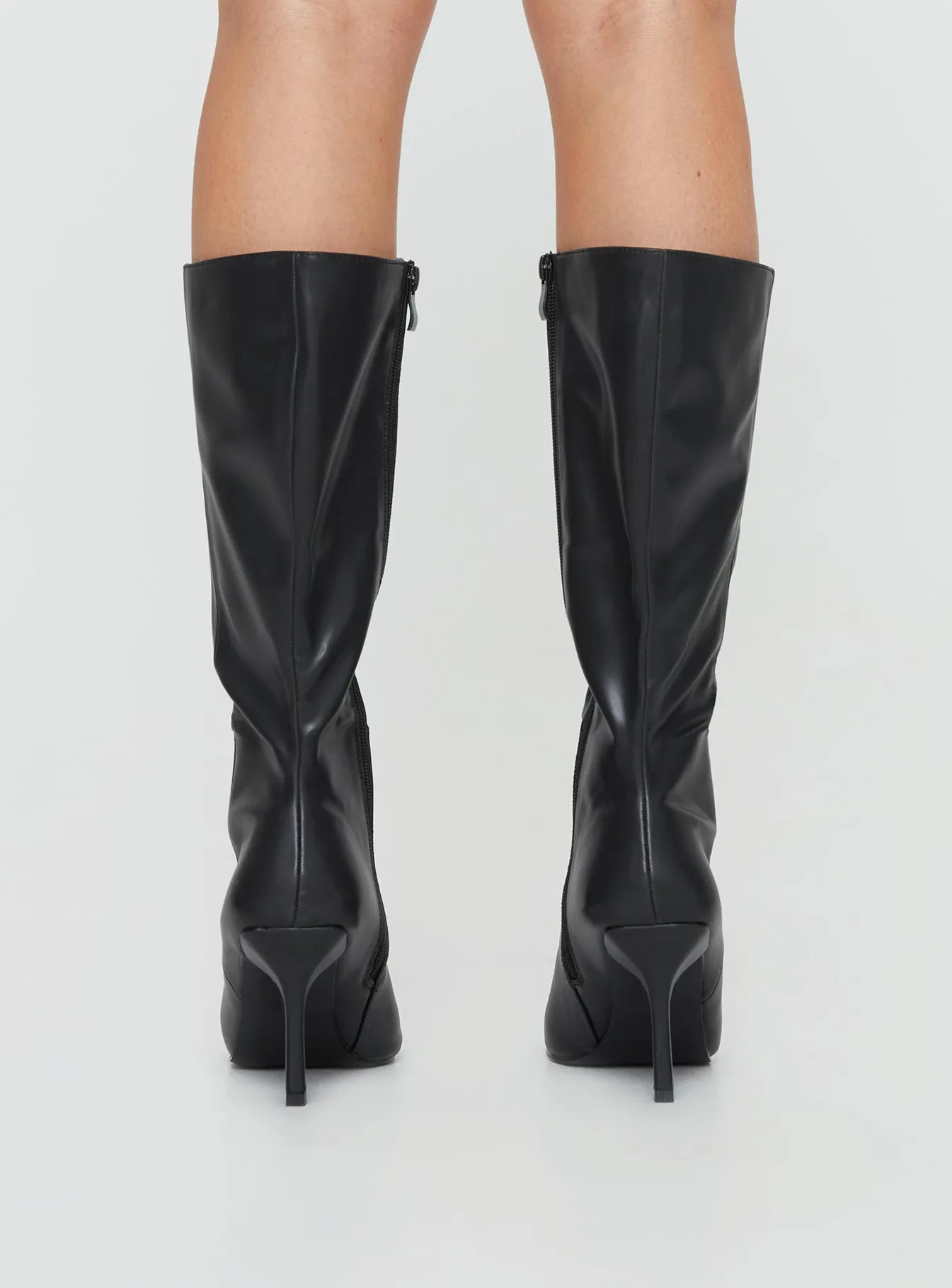 Elodiee Knee High Boots Black Fan Favorite Street Step