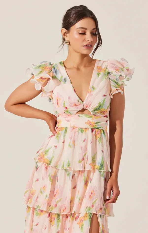 Emporia Dress Patterned-Fabric