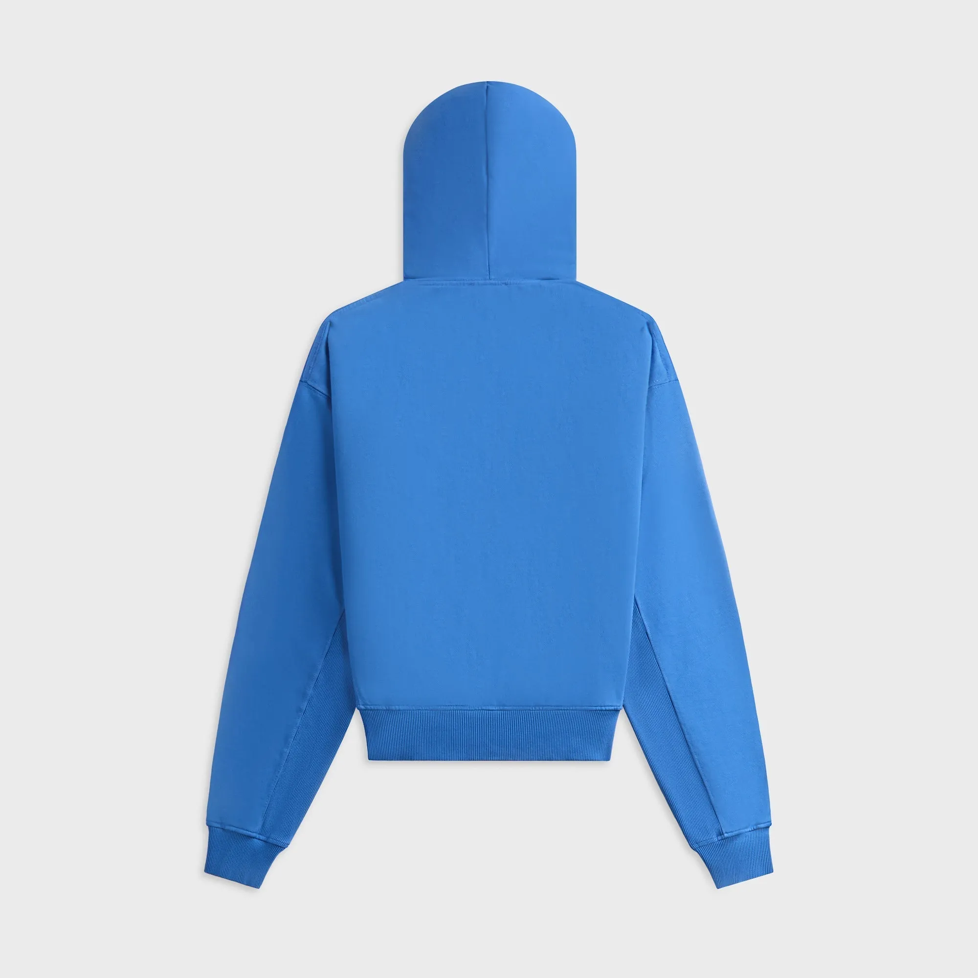 product eyewear protection JW Anderson Anchor Embroidery Cropped Hoodie - Bright Blue