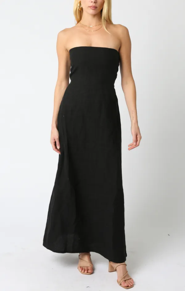 Clean Stitch Irise Linen Dress