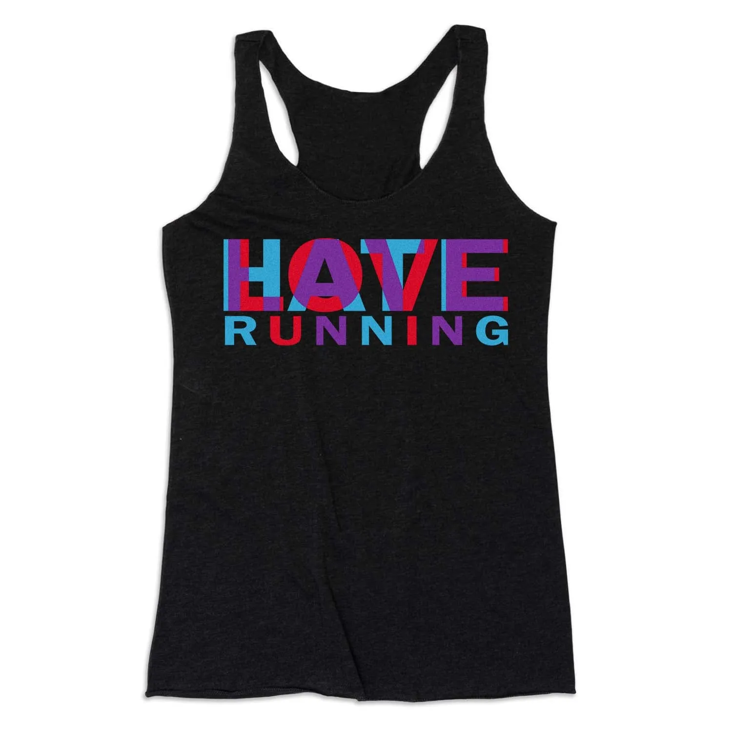 Women's Everyday Tank Top - Love Hate Running horizontal