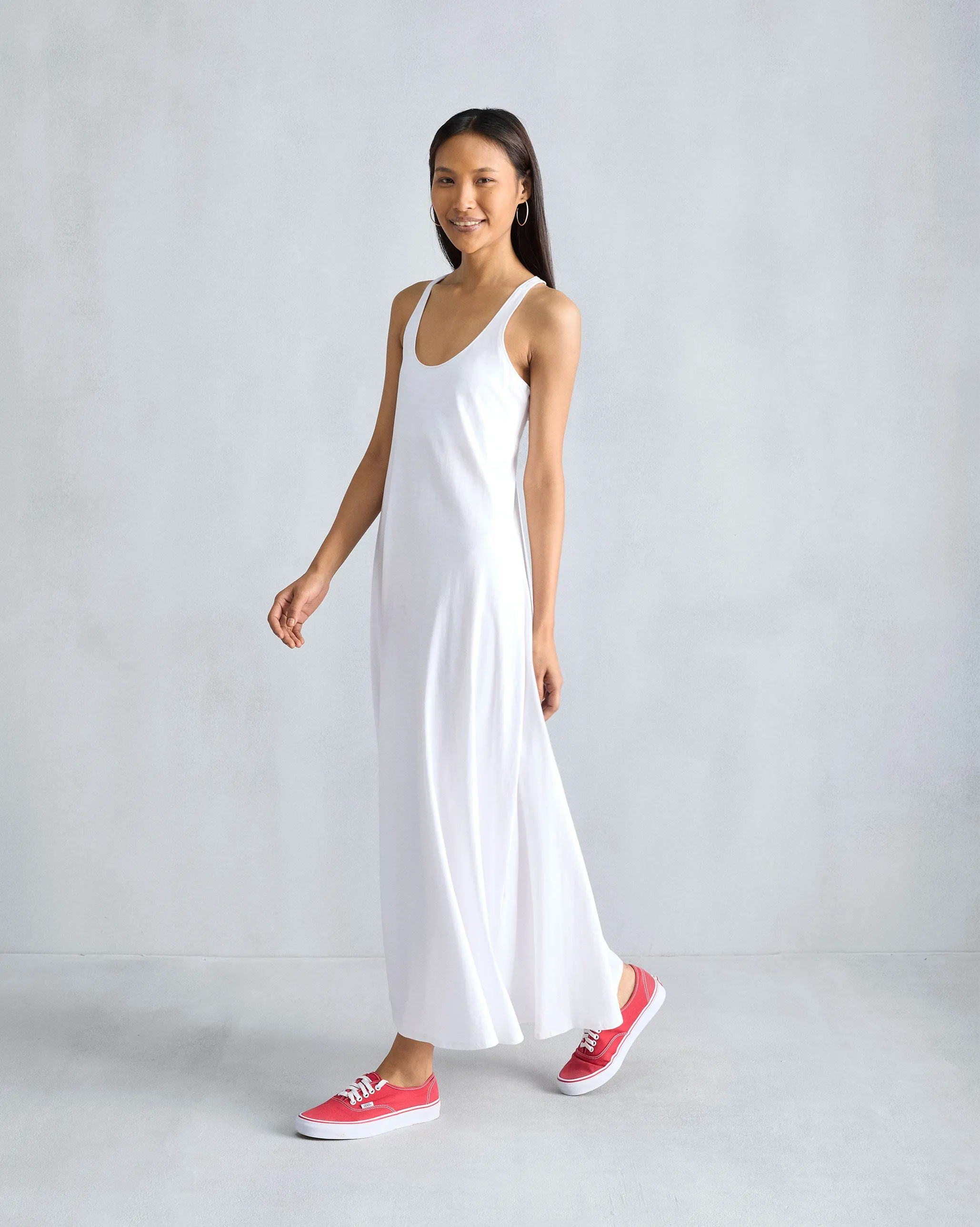 Smart and Stylish Cozy Layers Esther Dress - White