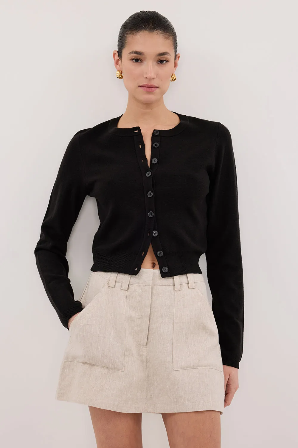 EVA NATURAL LINEN SKORT All Day Comfort On-The-Go Outfit