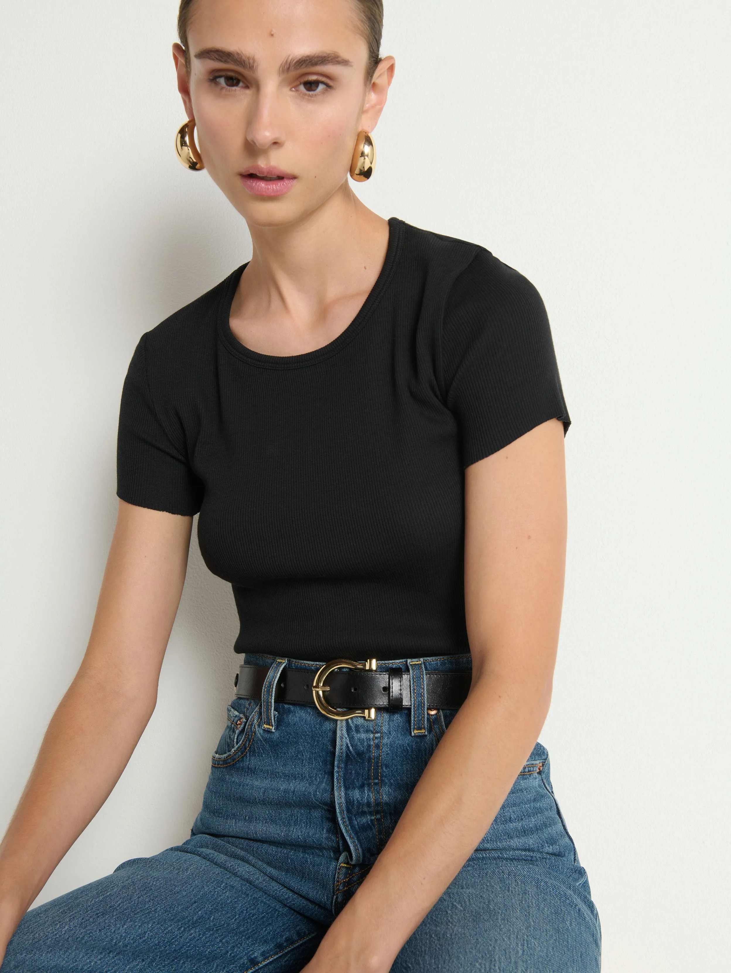 Billy Tee Ribbed collar