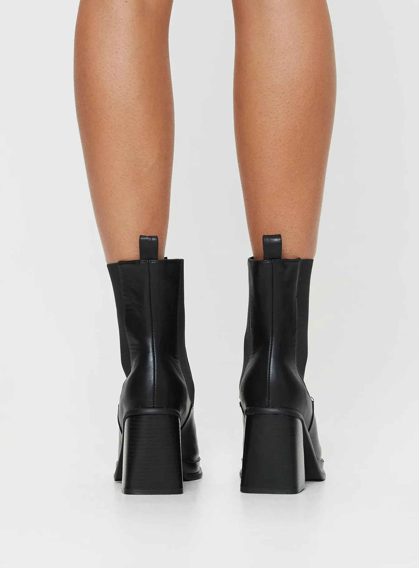 Iona Boots Black Creative Style Urban Culture