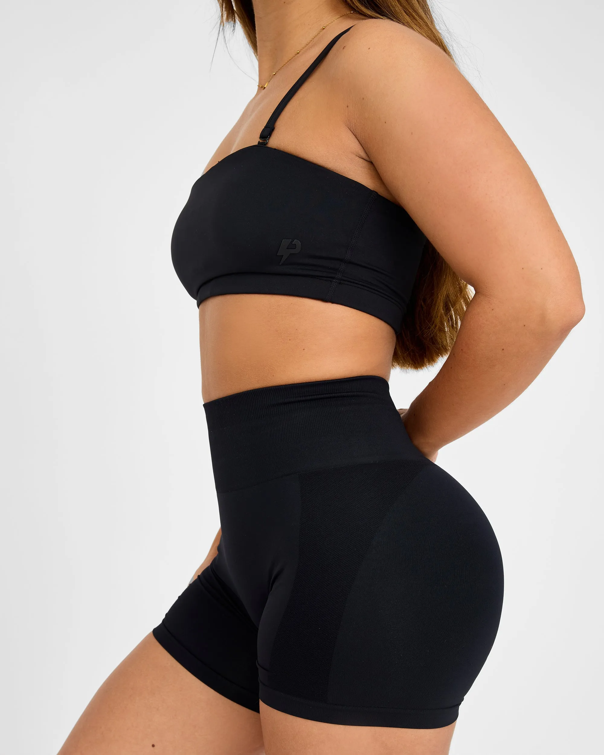 Evolve Bandeau Bralette Padded Elastic waistband seams