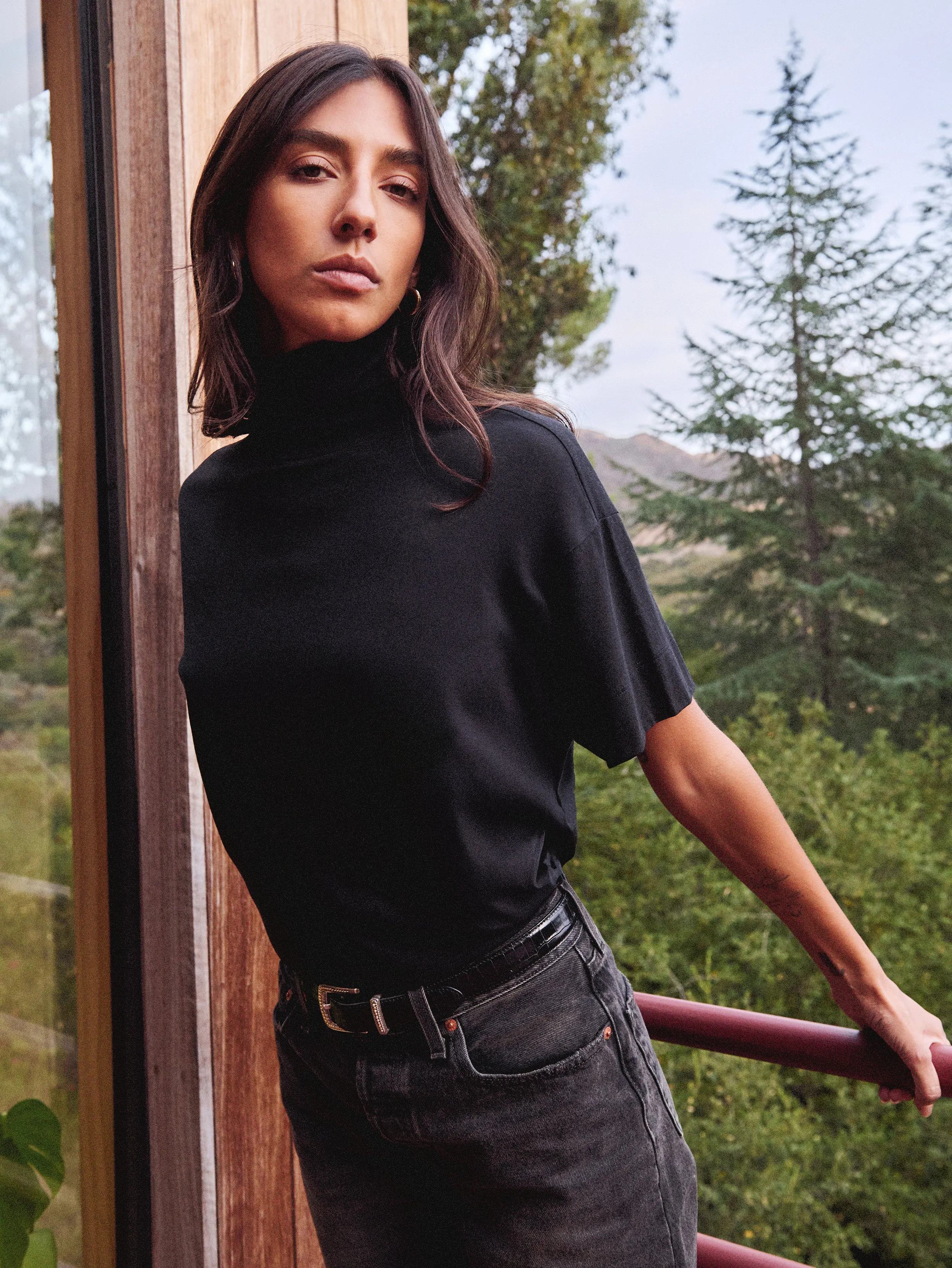 Trendy Tops Fable Turtleneck