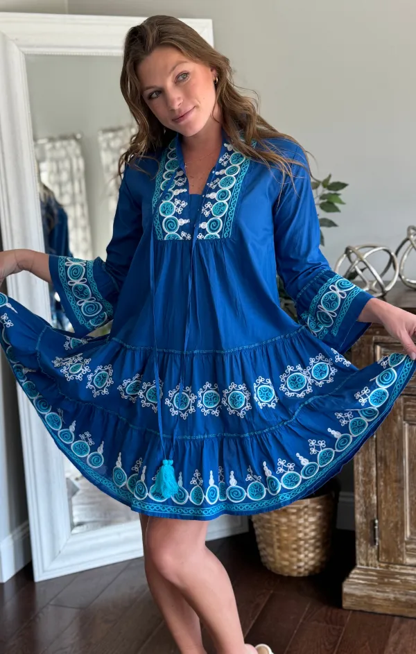 Trendy Vibe Rosemary Embroidered Dress