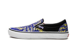 Skate Slip-On "Dragon Flame" Smart Pair