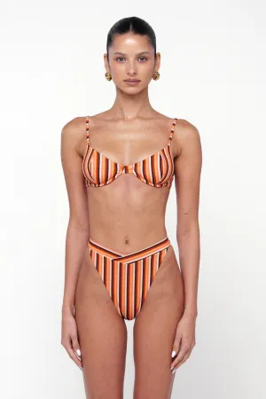 Relaxing Getaway Matty Bikini Top in Studio 54