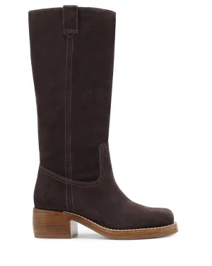 Fear Chocolate Suede Thermal Core Cold Weather Commuter Daily Rugged