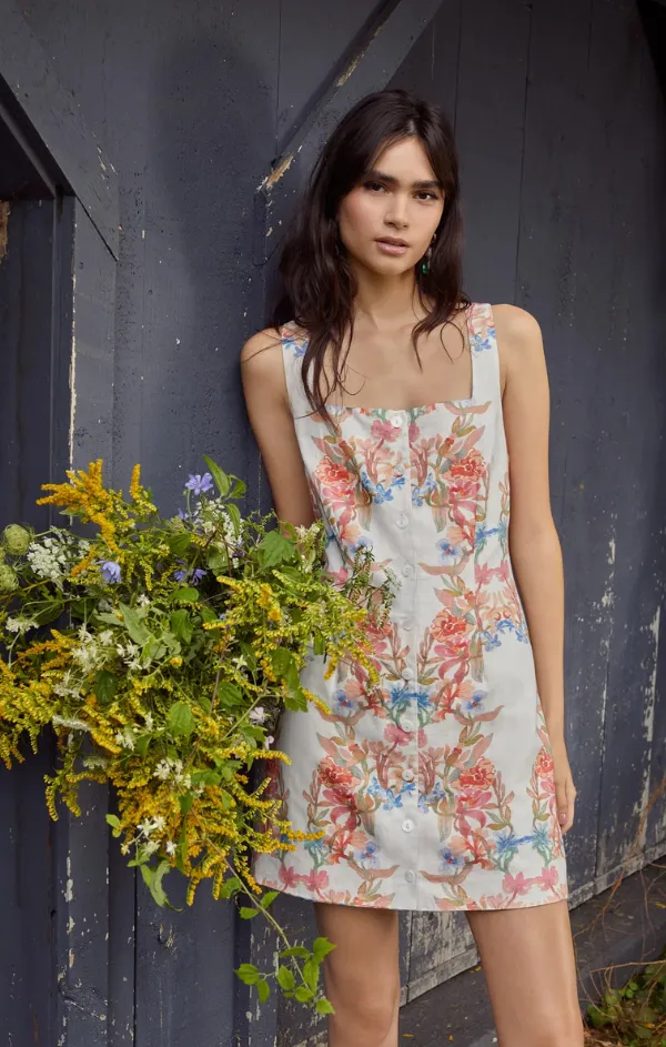 Fashionable Fit Adjustable-Length Renee Mini Dress