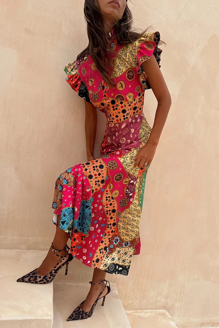 Bold Color Soft and Relaxed Morocco Remi Dress