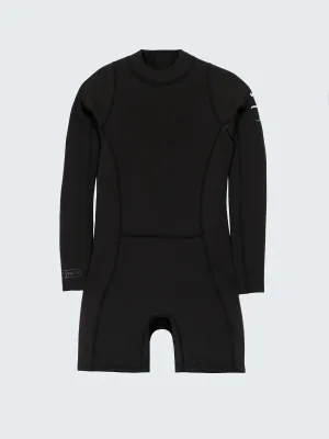 Smooth inner lining Women's Nieuwland 2mm Yulex? Long Sleeve Shorty Wetsuit