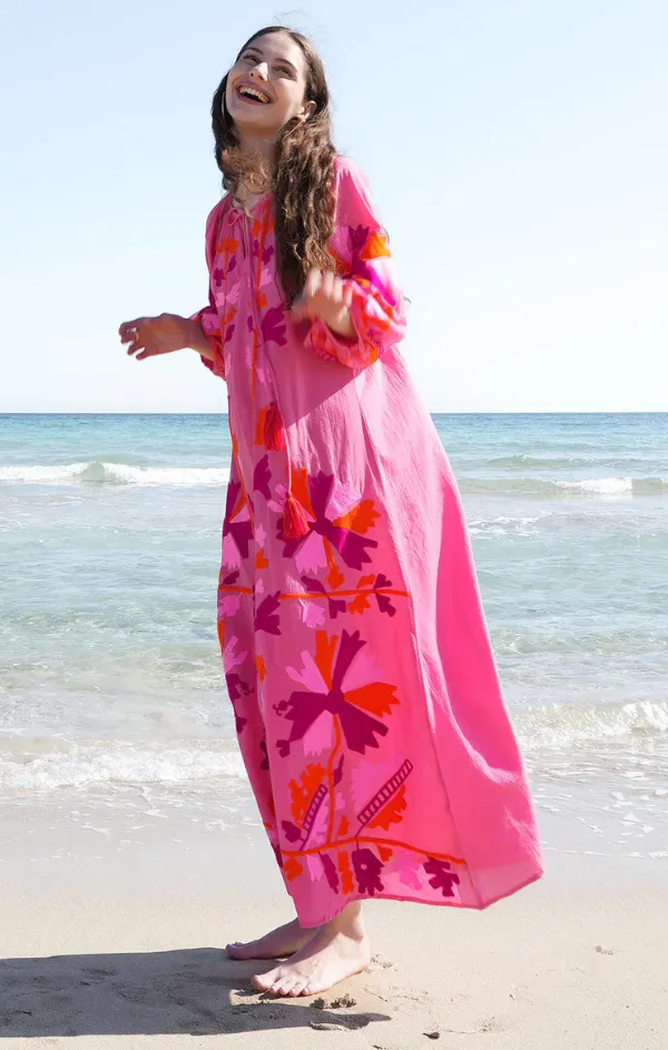 Calm Grace Walk Grace Joelle Tunic in Fuchsia