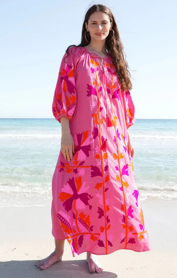 Smart Silhouette Joelle Tunic in Fuchsia