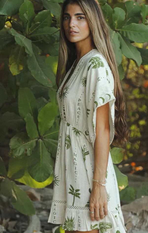 The Empress Mini Dress Spring-Season Lightweight-Lining