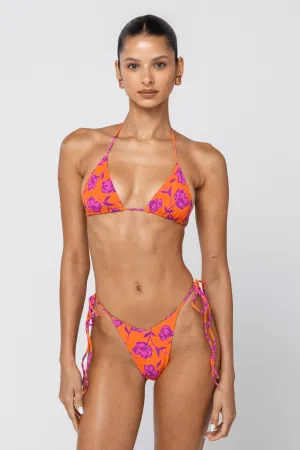Resort Essentials Relaxing Swimwear Kyle Bikini Top in Mandarin