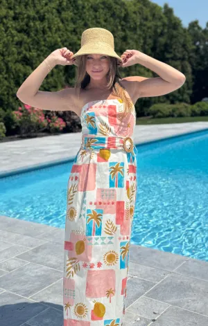 Knot-Detail Chic Comfort Look Amalfi Coast Dress