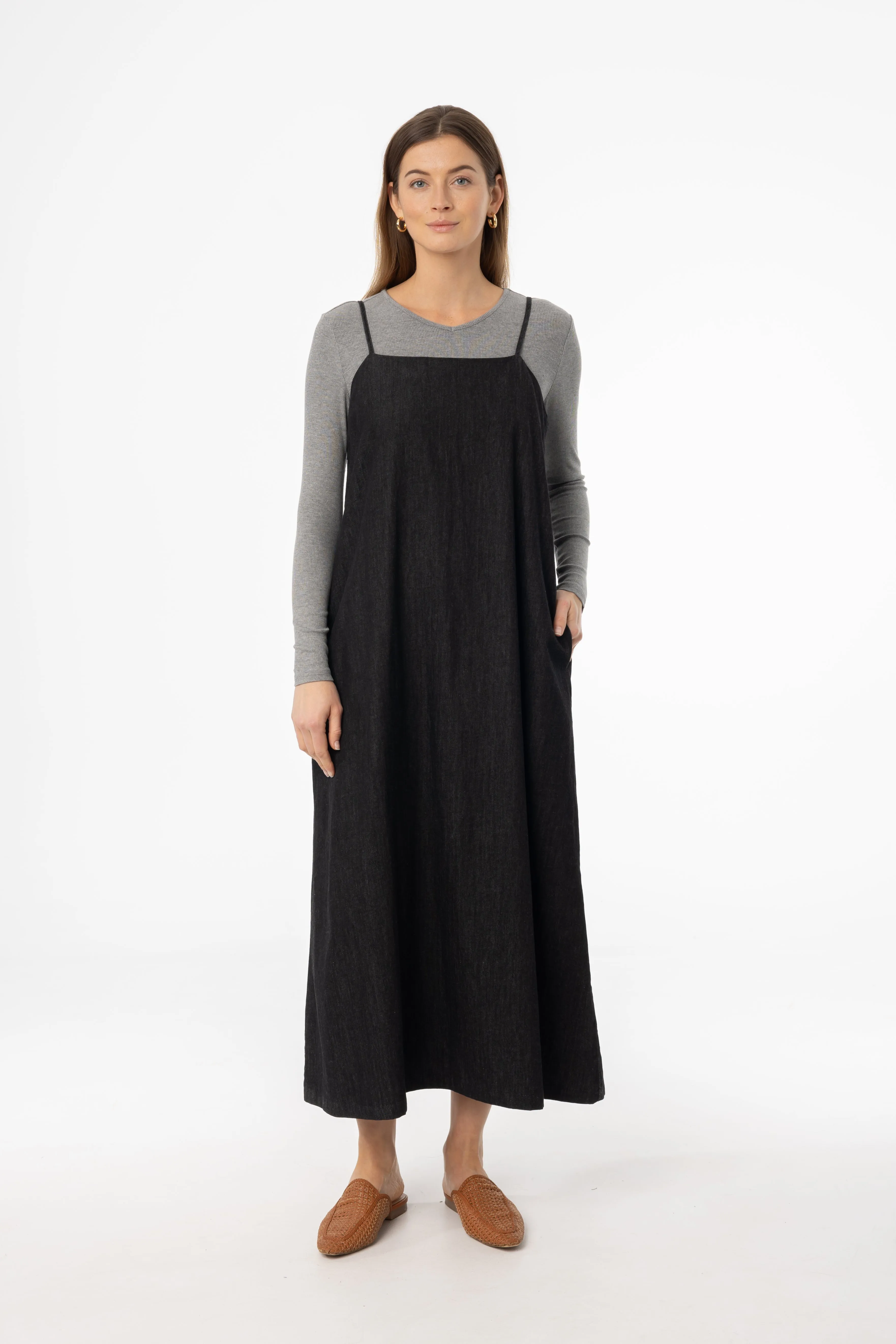 Black Denim Jumper Lounge Feel