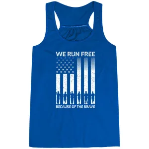 Flowy Racerback Tank Top - Because of the Brave Adaptation - quick
